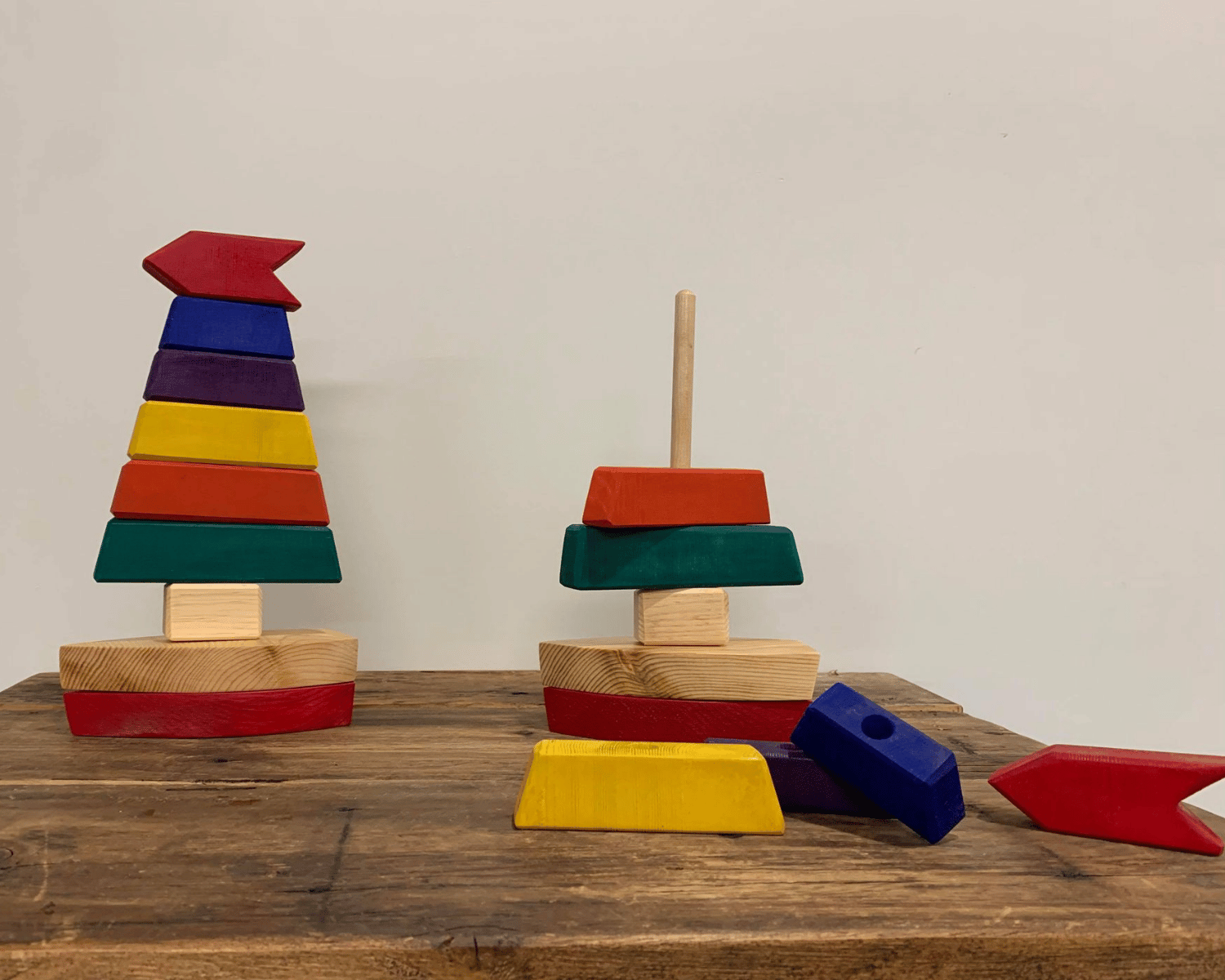 bateau en bois (jeu de blocs)